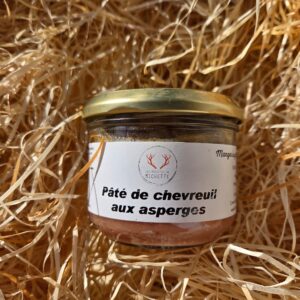 Pâté de chevreuil aux asperges 180g